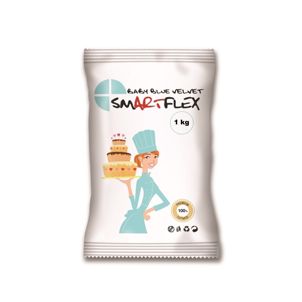 Smartflex Baby Blue aksamit 1kg - masa otulińska