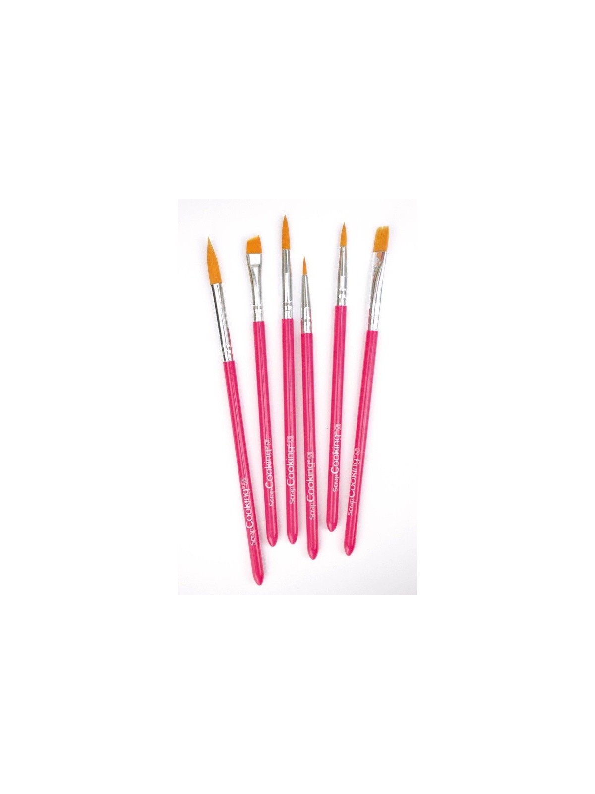 SCRAPCOOKING brush set 6pcs