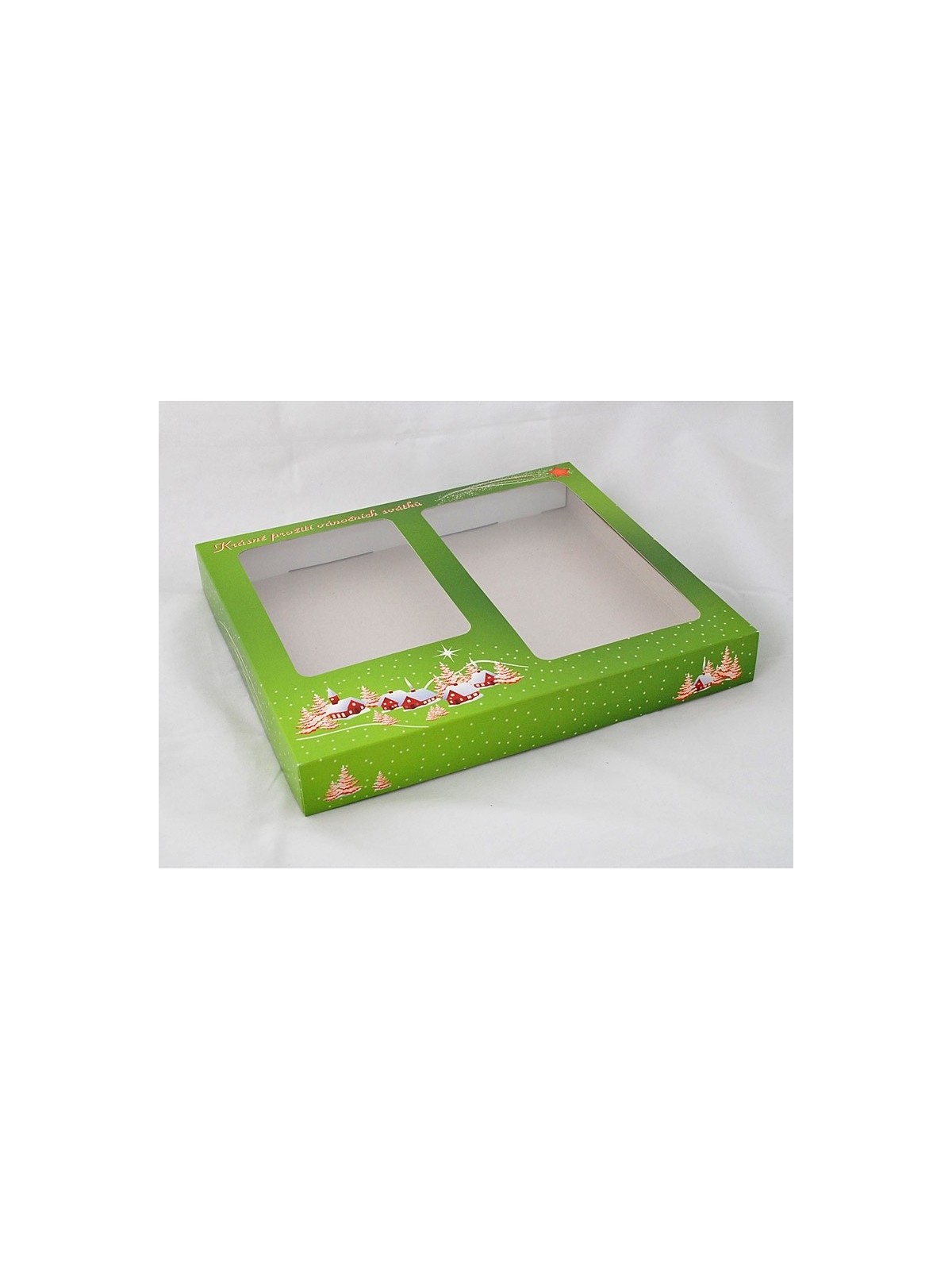 Boxes for Christmas cookies - Christmas Green - 1 kg