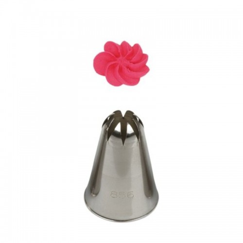 Decora piping tip - plain round #1C / 856.