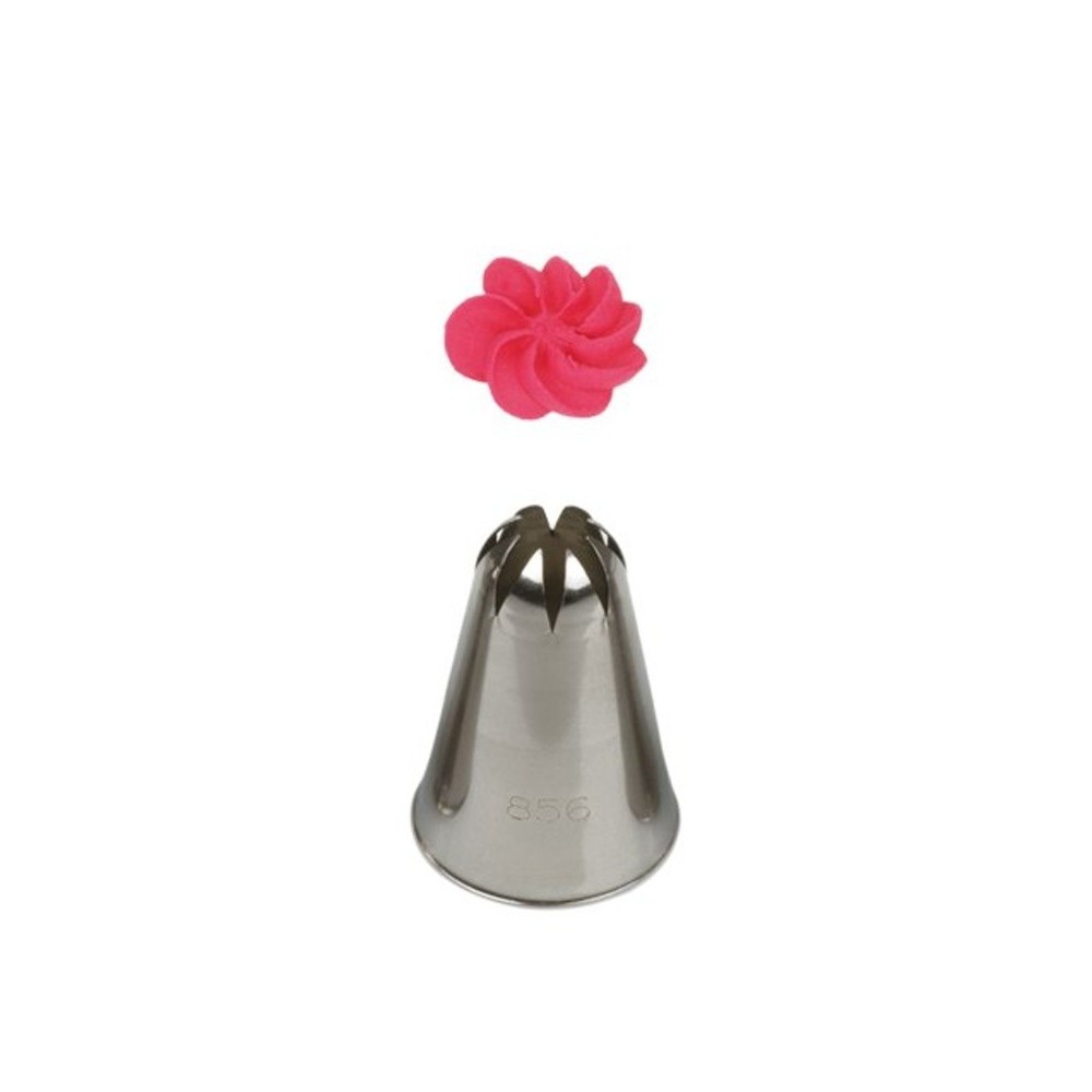 Decora piping tip - plain round #1C / 856.