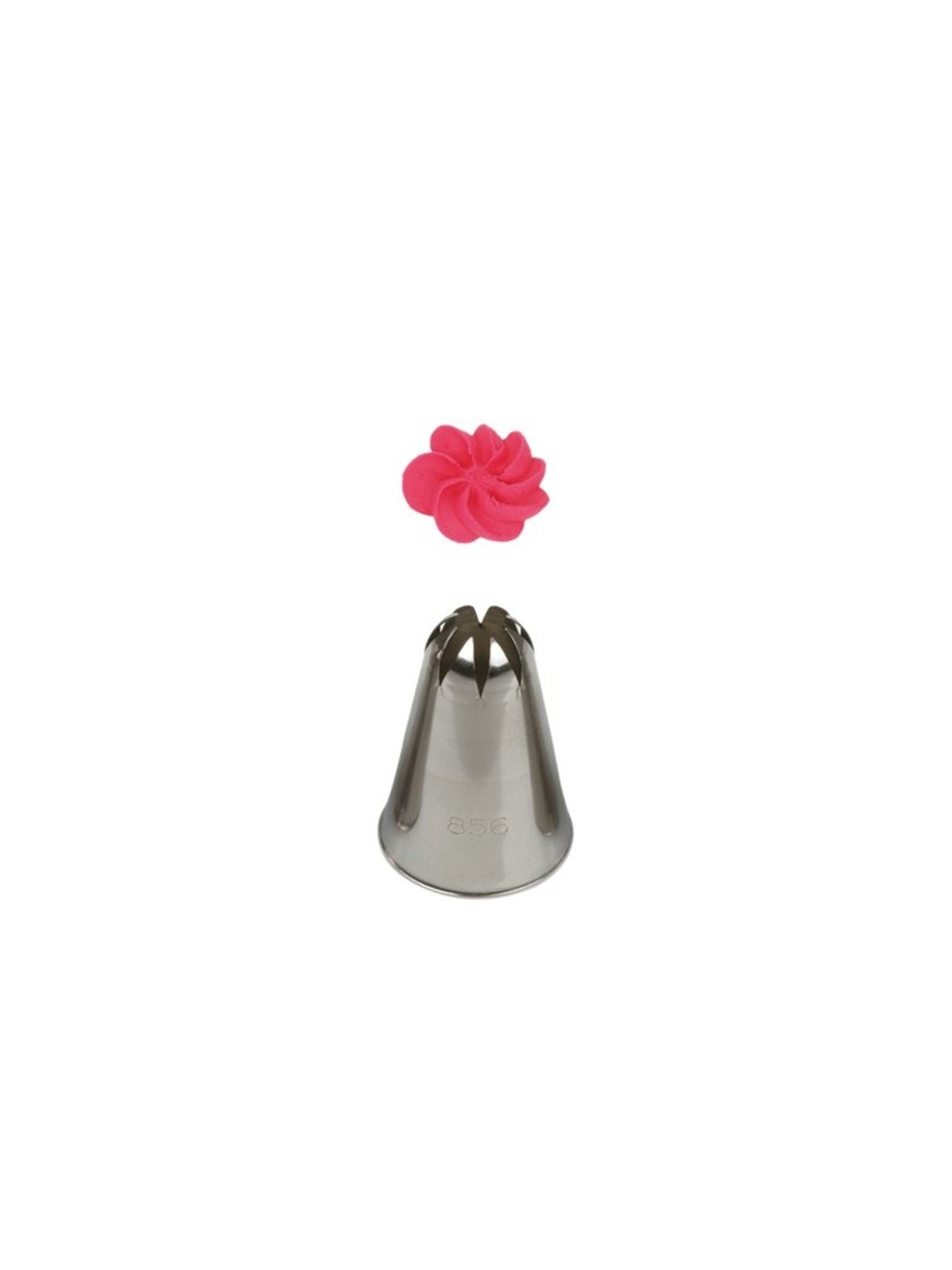 Decora piping tip - plain round #1C / 856.