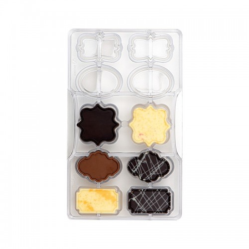 Decora - Chocolate Praline Mold - Plate