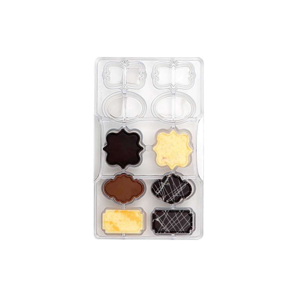 Decora - Forma na čokoládové pralinky - Plate