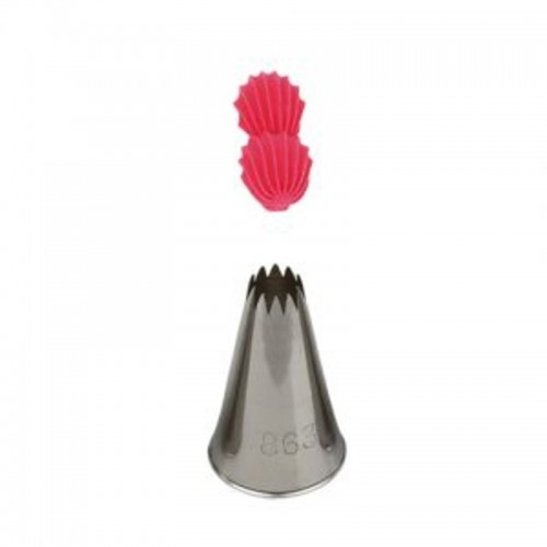 Decorating tracing tip - serrated - no. 4B / 863