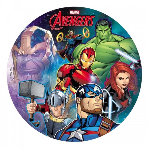 Dekora - sugar edible disc - Avengers  -20cm