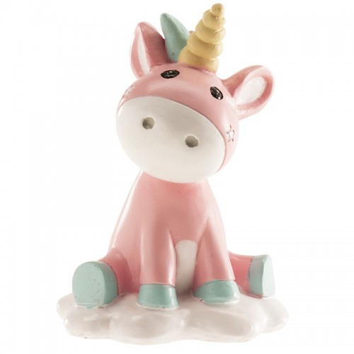 Dekorative Figur - Baby Geburt - Einhorn 10cm.