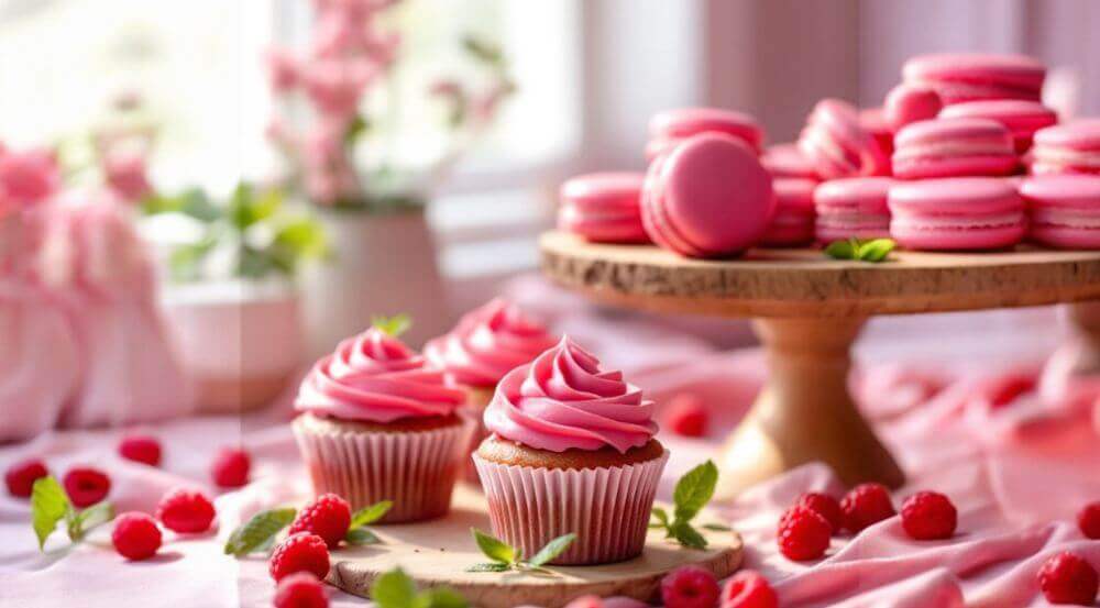 Raspberry muffin
