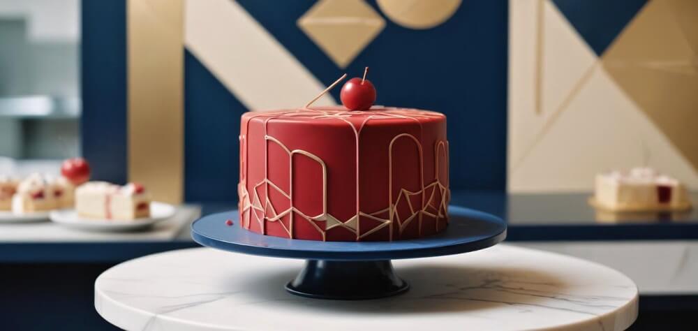 Ruby red cake